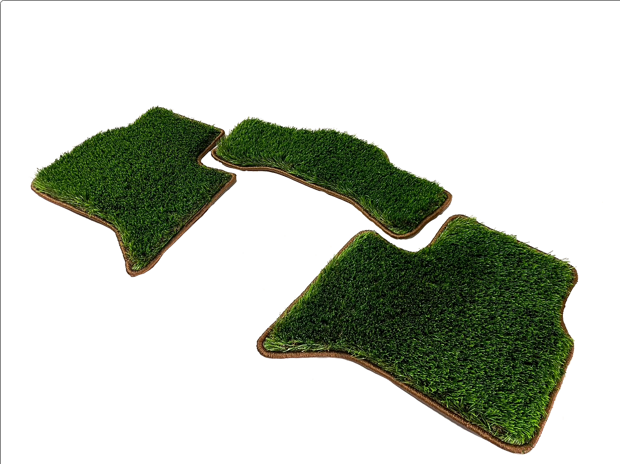 TERRA CREW ランドクルーザー250専用 人工芝マット５枚セット（１台分）